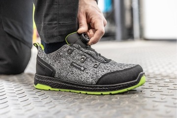 ЛЕГКАЯ СПОРТИВНАЯ РАБОЧАЯ ОБУВЬ БОА, АЛЮМИНИЕВЫЙ НОСОК, ДЫШАЩИЕ КРОССОВКИ, размер 43