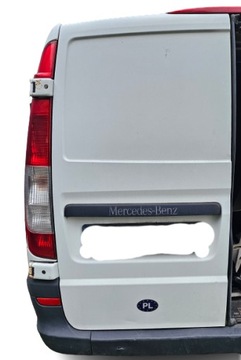 MERCEDES VITO VIANO W639 DRZWI LEWY TYŁ LEWE TYLNE