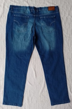 spodnie jeans damskie Arizona Willis straight fit GB 48S pas 124 cm