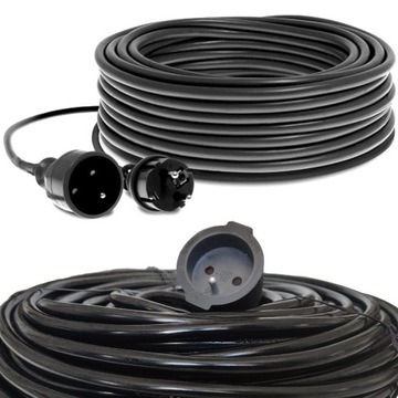 PRZEDŁUŻACZ BUDOWLANY OGRODOWY 3 x 2,5mm 30m GRUBY