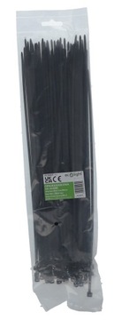 Кабельные стяжки 3,6х300мм черные 100 шт.