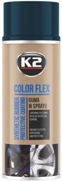 K2 COLOR FLEX Guma w sprayu carbon 400ml L343CR