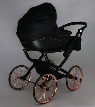 БОЛЬШАЯ ПОЛЬСКАЯ коляска для кукол MAJA RETRO EXC