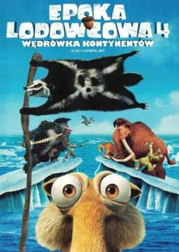 Dvd: EPOKA LODOWCOWA 4:WĘDRÓWKA KONTYNENTÓW (2012)