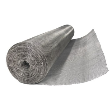 Nierdzewna siatka tkana oczko 2mm drut 0,5mm 10m²