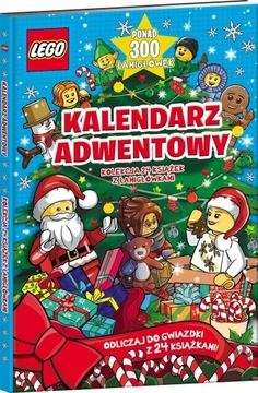Książka SPC6601 LEGO ŚWIĘTA Kalendarz adwentowy Iconic