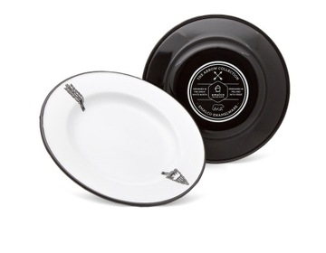 Эмалированная тарелка 24см Emalco Enamelware | Стрелка