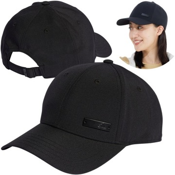 CZAPKA Z DASZKIEM ADIDAS DAMSKA CZARNA SPORTOWA OSFW 54-56