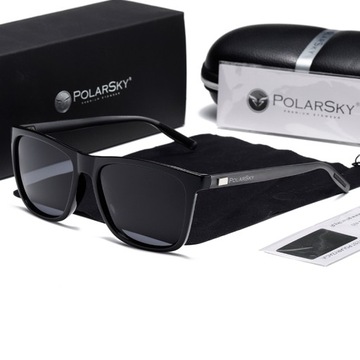 Okulary przeciwsłoneczne aluminiowe UV400 PolarSky