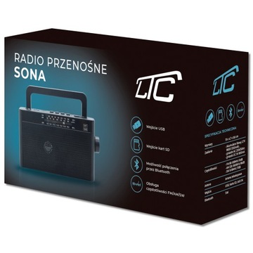 МОЩНОЕ КУХОННОЕ РАДИО BLUETOOTH USB AM/FM/USB/SD