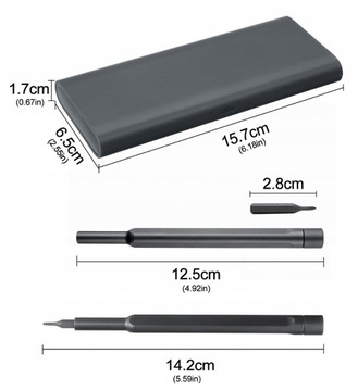 НАБОР ТОЧНЫХ ОТВЕРТОК-БИТ RT0104 25в1