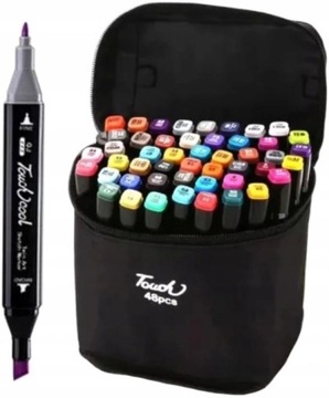 НАБОР АЛКОГОЛЬНЫХ МАРКЕРОВ PRO TOUCH, 48 КОРПУСОВ