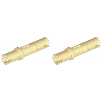 LEGO 32556 Technic Kołek Pin Piaskowy Tan 4514554 2szt NOWE