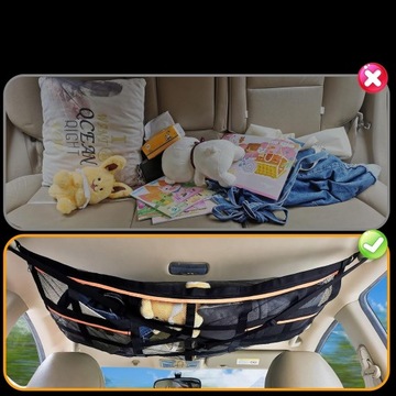 СЕТКА ДЛЯ АВТОМОБИЛЯ ПОД ПОТОЛКОМ НА МОЛНИИ