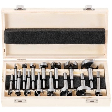 НАБОР СВЕРЛ ПО ДЕРЕВО 1/2 O10-50мм