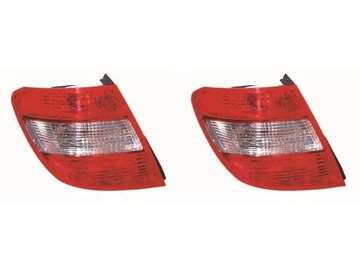 2X SVĚTLA ZADNÍ ABAKUS L+P DO MERCEDES-BENZ TŘÍDA C T-MODEL (S204)