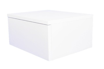 Szafka nocna Biała MAT 40cm x 40cm x 20cm MILA mały pokój