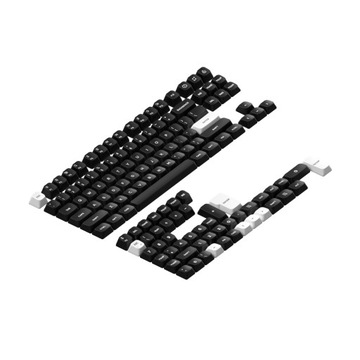 NUPHY Gem Keycaps mSA Double-shot PBT - Nasadki do klawiatur Obsidian Black