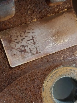 AUDI VOLKSWAGEN SEAT SKODA 1.4 TDI KOLO SETRVAČNÍK DVOUHMOTNÉ OE 04B105266C