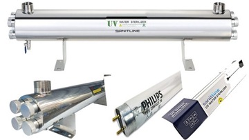 FILTR WODY STERYLIZATOR UV lampa 220W STAL PHILIPS