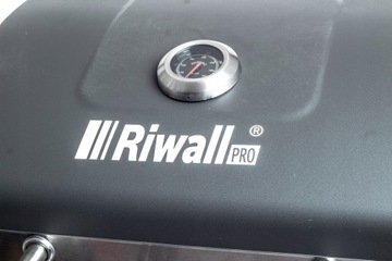 Садовый угольный гриль Riwall Grillorz, рукоятка, крышка, крышка, решетка