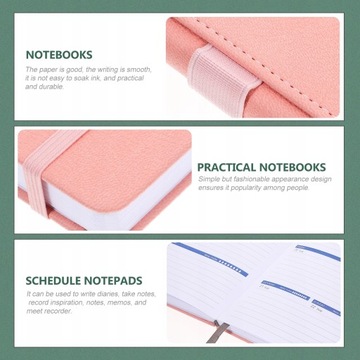 Блокноты с ремешком Планировщики Журналы Пу