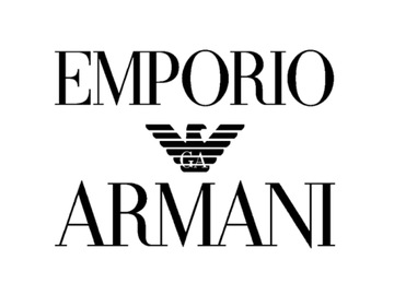Spodnie EMPORIO ARMANI materiałowe szare r S