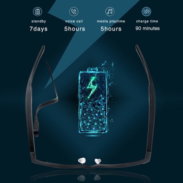 Bluetooth-очки Костная проводимость Стерео