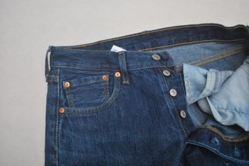 V Modne Spodnie Jeans Levi's 30/30 501 z USA