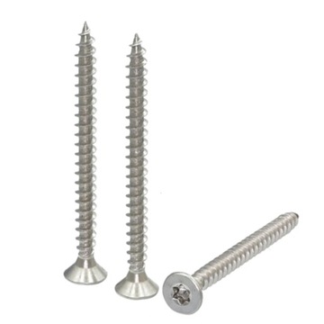 3,5x30 wkręt do drewna stożek TORX nierdzewny A2 100szt
