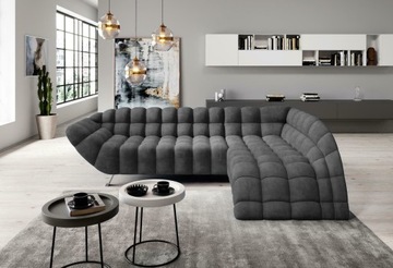 NAROŻNIK GLAMOUR PIK chesterfield PLAMOODPORNY