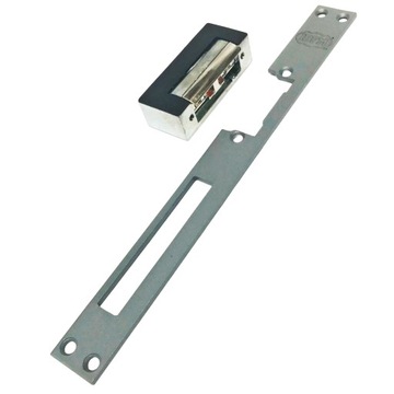Elektrozaczep 12V szyld ocynk + blokada i pamięć