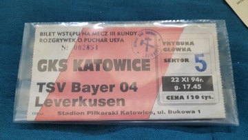 Bilet GKS Katowice - TSV Bayer 04 Leverkusen