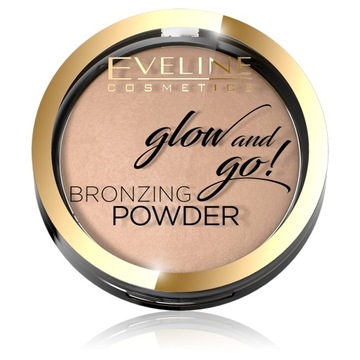 Eveline Cosmetics Glow And Go! Bronzing Powder puder brązujący w kamie P1
