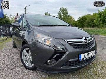 Opel Zafira C Tourer 1.4 Turbo ECOTEC 140KM 2012 Opel Zafira 7 osobowy -Tourer- Szwajcaria - Po przegladzie olejowym Gwara, zdjęcie 1
