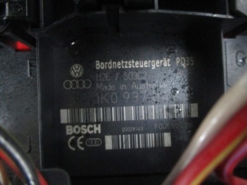 TOURAN И БЛОК ПРЕДОХРАНИТЕЛЕЙ 1K0937124H 1K0937049G