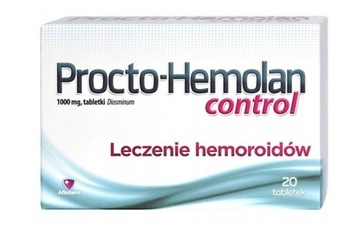 Procto-Hemolan Control 20 tab. Lek na Hemoroidy