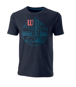KOSZULKA MĘSKA WILSON CHI SKYLINE OUTER SPACE M