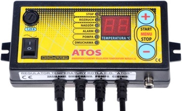 ATOS - контроллер, регулятор для котла, печи ПОЛЬША