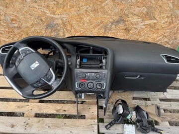 CITROEN DS4 I 1 NX ULOŽENÍ AIRBAG DESKA KONZOLA KOKPIT PÁSY NAPÍNÁKY OE