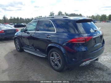 Mercedes GLE V167 2021 Mercedes-Benz GLE 2021r., GLE 350 4MATIC, od ubezpieczalni 2.0 Benzyna, zdjęcie 4
