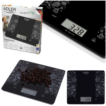 WAGA KUCHENNA DO 10kg ELEKTRONICZNA ADLER AD3171