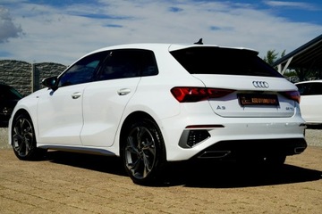 Audi A3 8Y Sportback 2.0 35 TDI 150KM 2023 Audi A3 Sportback S LINE skóra KAMERA virtual, zdjęcie 8
