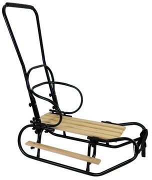 ПОЛЬСКИЕ САНКИ + СПИНКА + ПОДНОЖКИ + ПУШЕР + МАТРАС + РЕМНИ