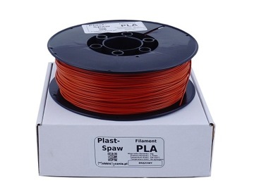 Filament PLA Brązowy Plast-Spaw 1kg 1,75mm PlastSpaw Brown