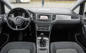 Volkswagen Golf Sportsvan Sportsvan 1.6 TDI BlueMotion 110KM 2014 Volkswagen Golf Sportsvan 1.6TDI 110KM NaVi Panorama Pdc ALu Po Serwisie G, zdjęcie 25