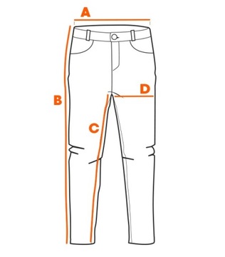 Męskie spodnie jeansowe taper fit z dziurami - niebieskie V3 P1028 XL