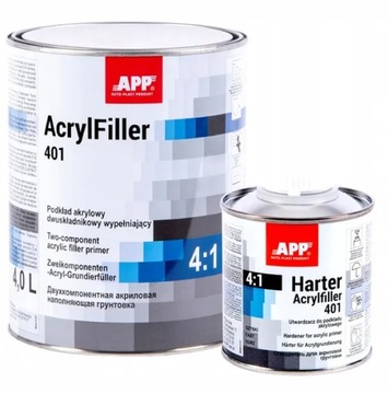 Podkład 2K wypełniający 401 4:1 App 1,25L szary