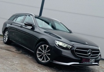 Mercedes Klasa E W213 Kombi Facelifting 2.0 E200 197KM 2021 Mercedes-Benz Klasa E Hybr 9G LIFT Full Led Skora Duza Navi Virtual Ambien, zdjęcie 13