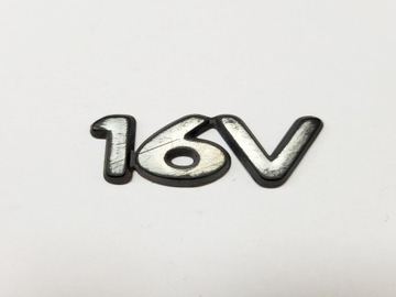 ZNACZEK EMBLEMAT 16V FORD MONDEO MK1 MK2 BŁOTNIK FIESTA MK4 TYŁ 6898858